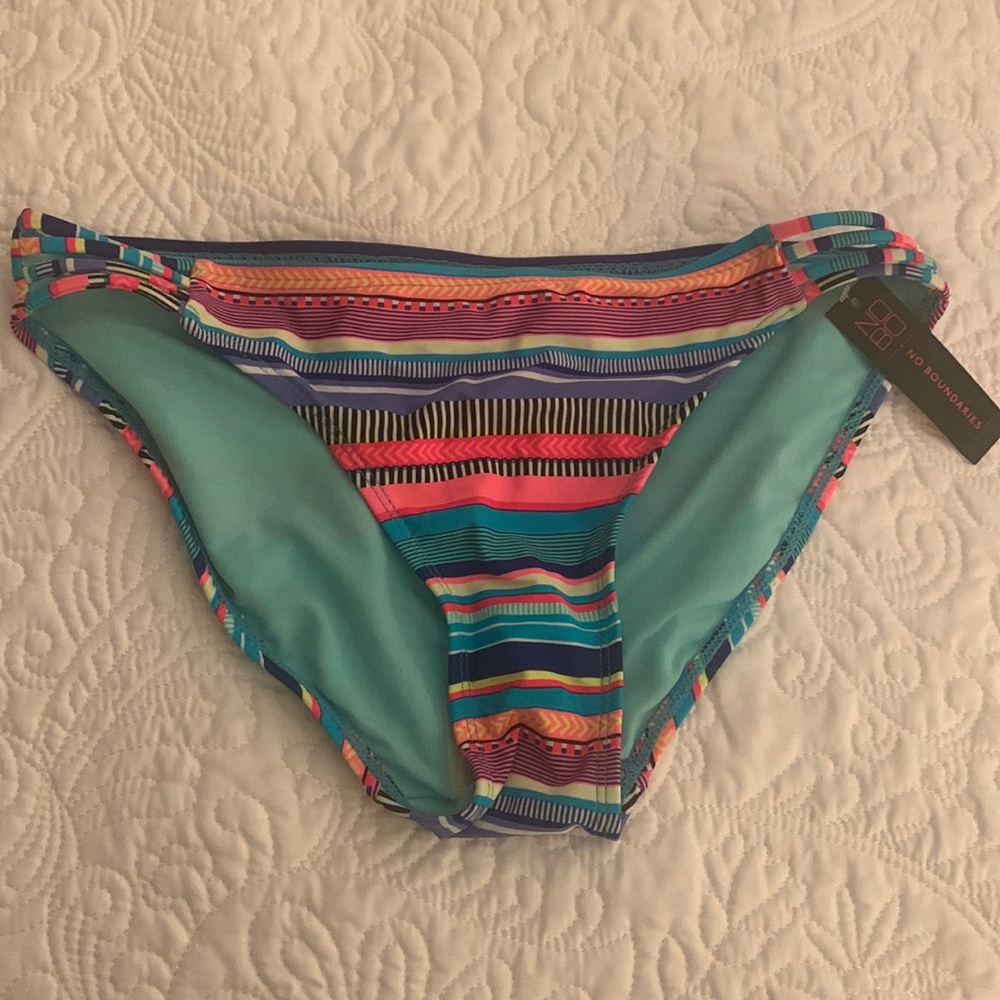 WOMEN’S SWIM BOTTOM - BRUGHT MULTI COLOR